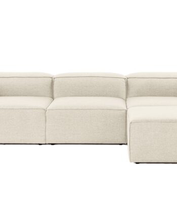 Nordvrk Fora Hjørnesofa Ecru Hør Plast