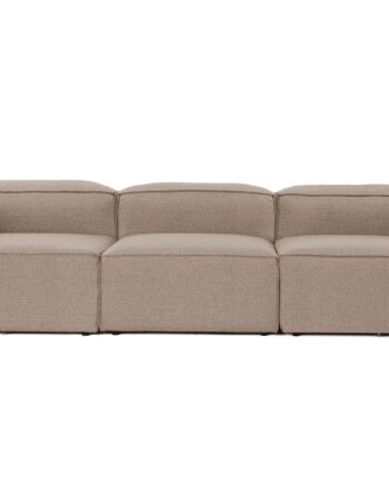 Nordvrk Fora Pers Sofa Brun Hør Plast
