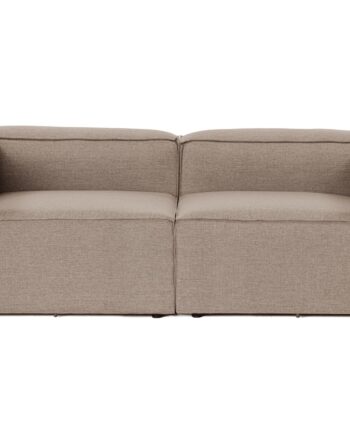 Nordvrk Fora Pers Sofa Brun Stof
