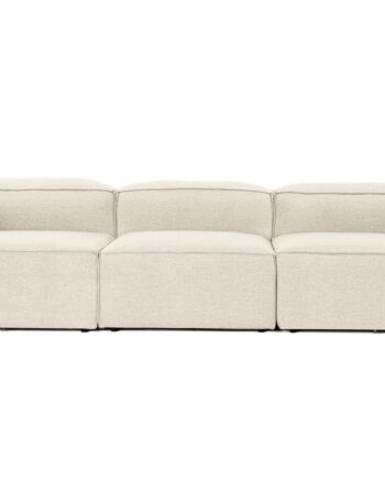 Nordvrk Fora Pers Sofa Ecru Hør Plast