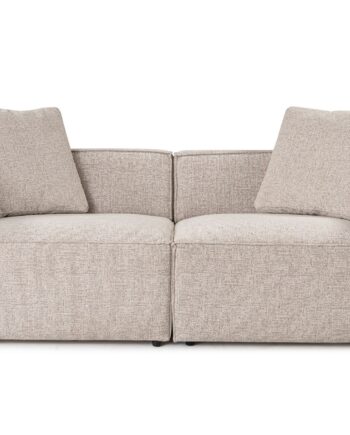 Nordvrk Lora Pers Sofa Mokka Stof