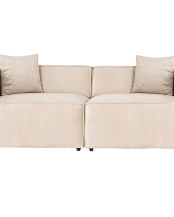 Nordvrk Lora Pers Sofa Puder Creme Stof Plastik