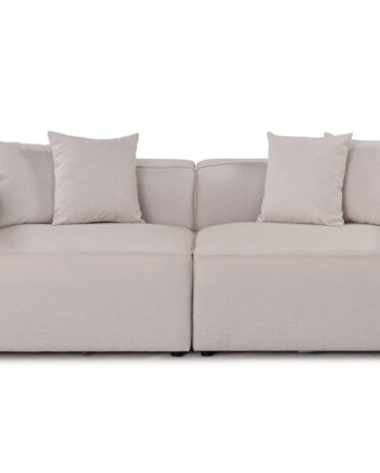 Nordvrk Mora Pers Sofa Ecru Stof Plastik