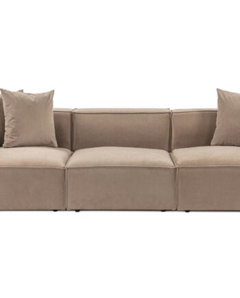 Nordvrk Sora Pers Sofa Cappuccino Stof