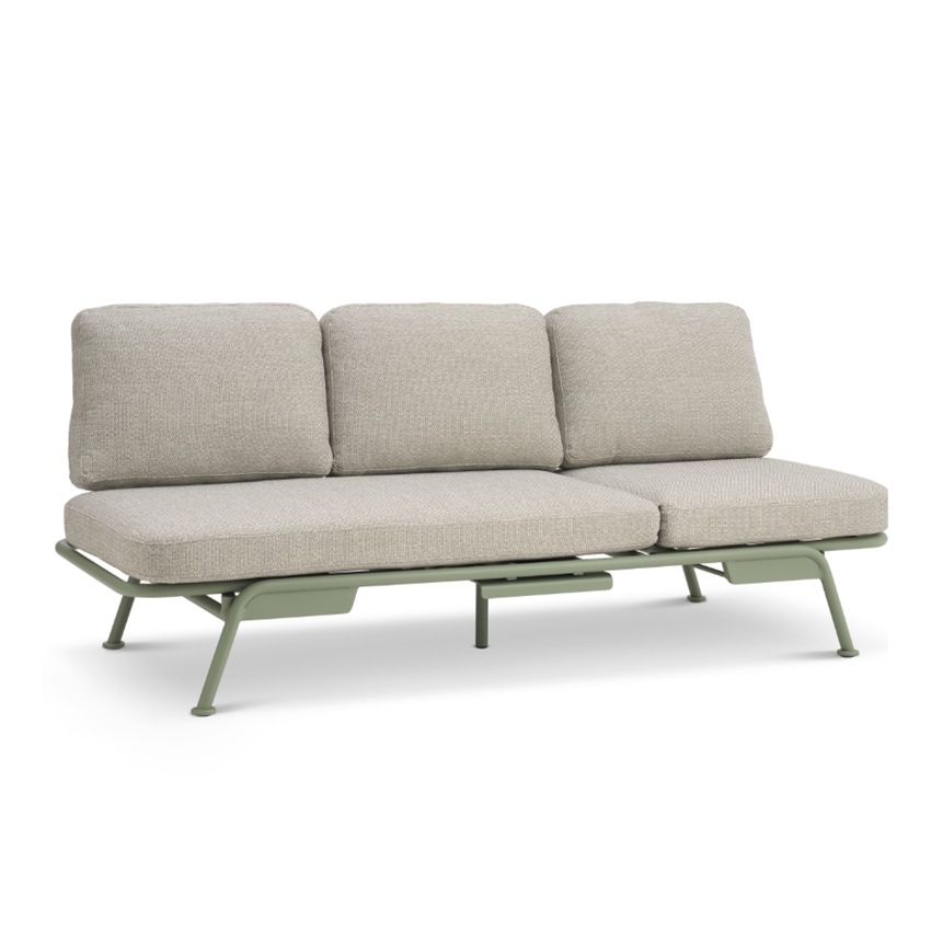 North Living Visby Sofa Solseng Daybed Grøn 200  Møbelsalg