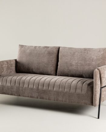 Oban Personers Sofa Beige Stof
