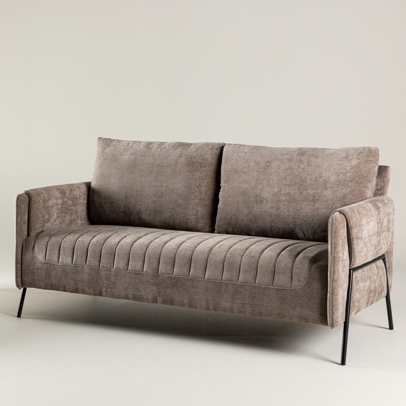 Oban Personers Sofa Beige Stof