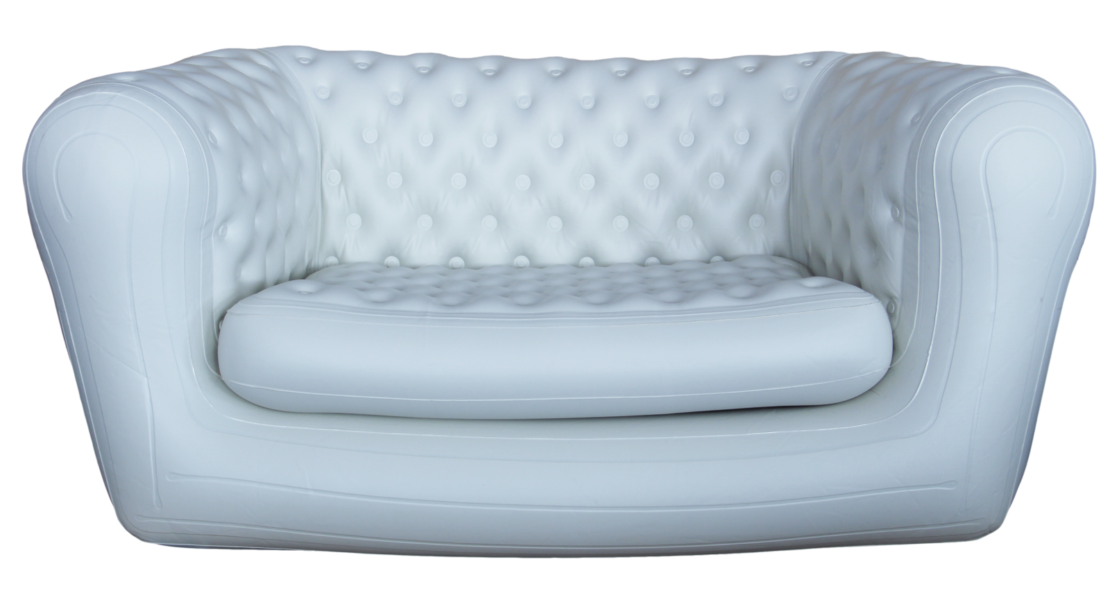 Oppustelig Sofa Personer Hvid
