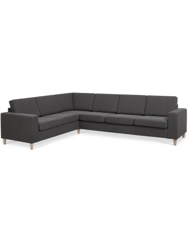 Panset Hjørnesofa Polyester B295 D230 Natur Antracit