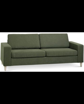 Panset Personers Sofa Polyester B218 D81 Natur Mosgrøn