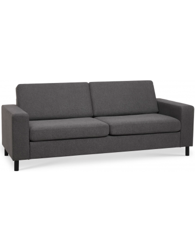 Panset Personers Sofa Polyester B218 D81 Sort Antracit