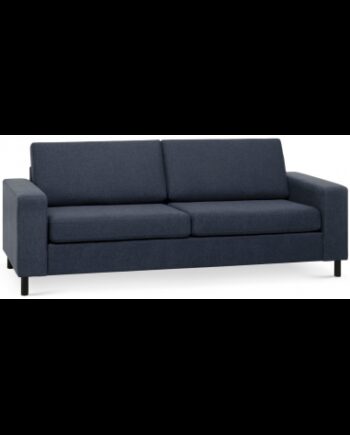 Panset Personers Sofa Polyester B218 D81 Sort Blå