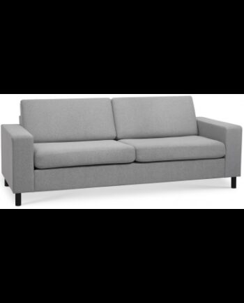 Panset Personers Sofa Polyester B218 D81 Sort Grå
