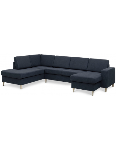 Panset Sofa Polyester B295 D197 Natur Blå