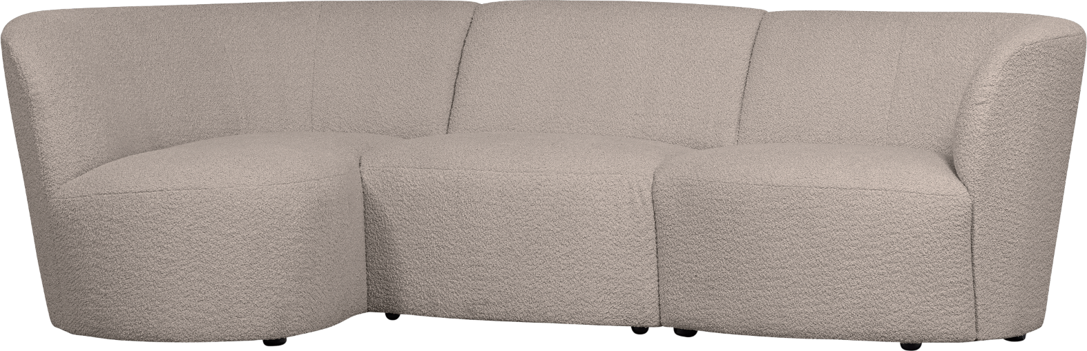 Personers Byg Selv Sofa Woood Coco Venstrevendt Sand
