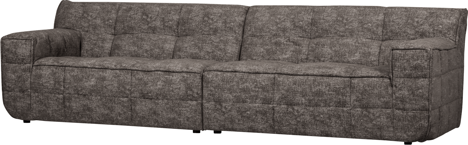 Personers Lounge Sofa Woood Timor Grå Chenille