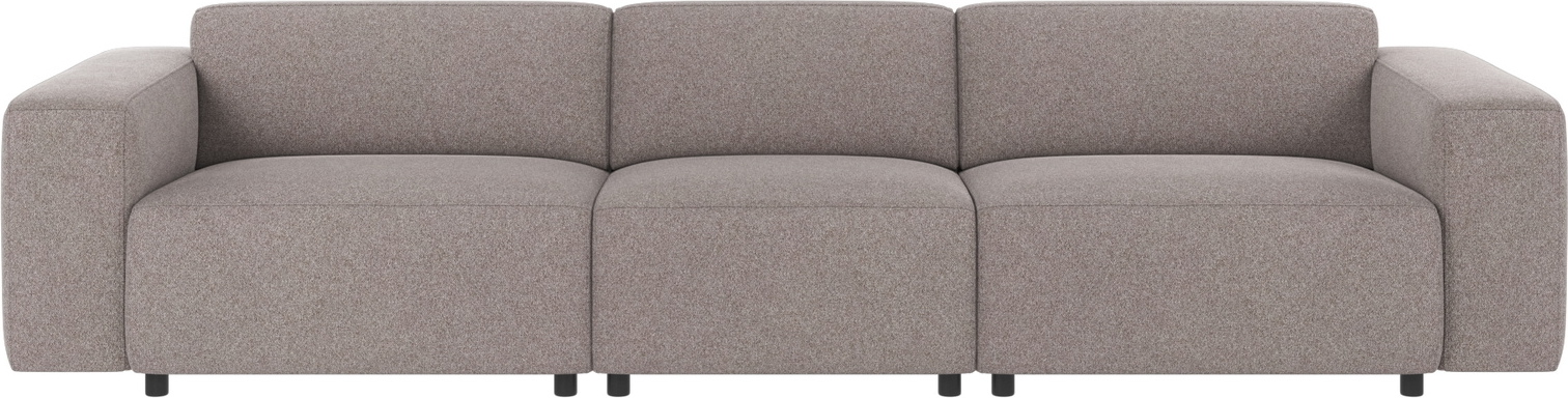 Personers Modulær Sofa Rowico Willard Gråbeige Brenda Stof Skandinavisk Design Med Koldskum Zigzag Fjedre