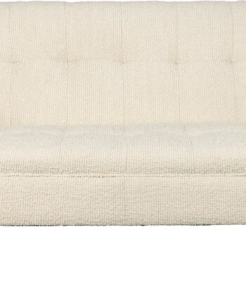 Personers Polstret Sofa Dutchbone Kate Perlemor Polyesterstof Med Jernben