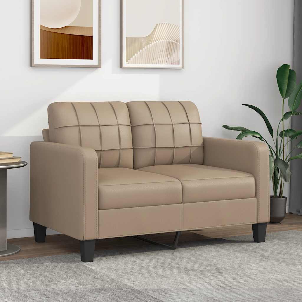 Personers Sofa 120 Kunstlæder Cappuccino