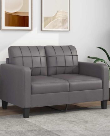 Personers Sofa 120 Kunstlæder Grå