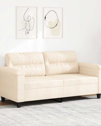 Personers Sofa 140 Mikrofiberstof Beige