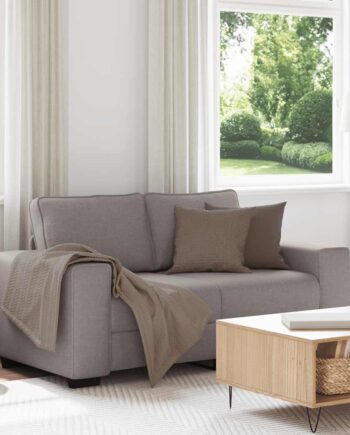 Personers Sofa 160x77x82 Stof Gråbrun