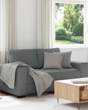 Personers Sofa 160x77x82 Stof Mørkegrå