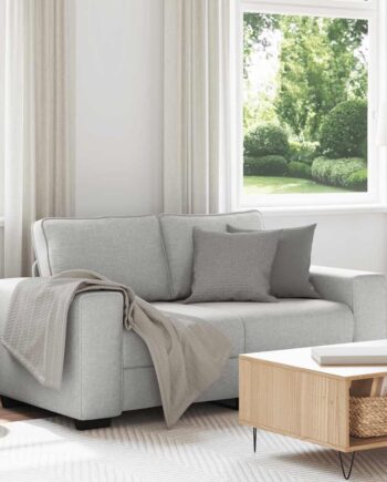 Personers Sofa 160x77x82 Stof Skygrå