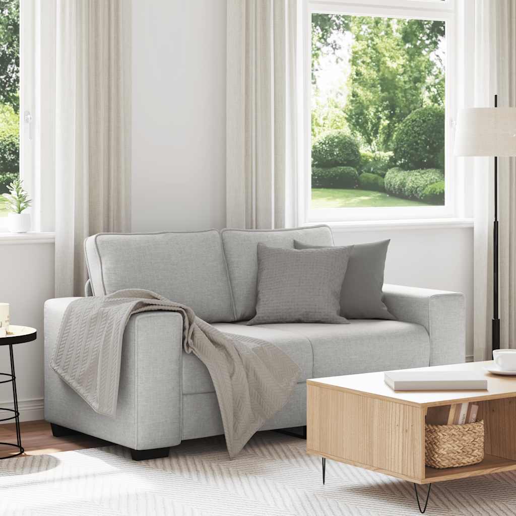 Personers Sofa 160x77x82 Stof Skygrå