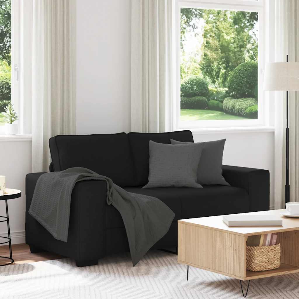 Personers Sofa 160x77x82 Stof Sort