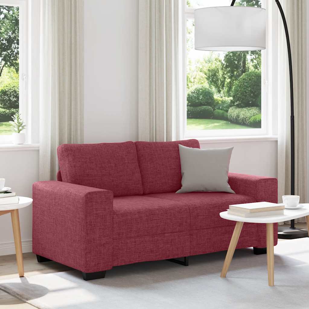 Personers Sofa 160x77x82 Stof Vinrød