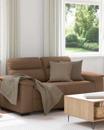 Personers Sofa 160x81x84 Stof Brun