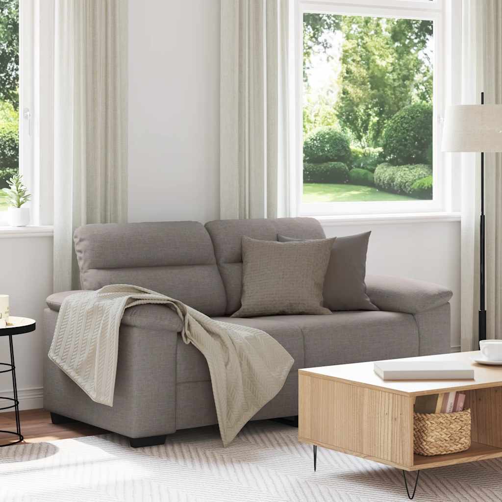 Personers Sofa 160x81x84 Stof Gråbrun