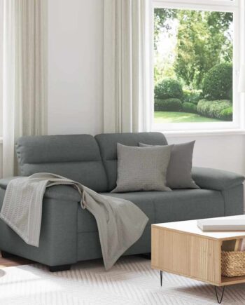 Personers Sofa 160x81x84 Stof Mørkegrå