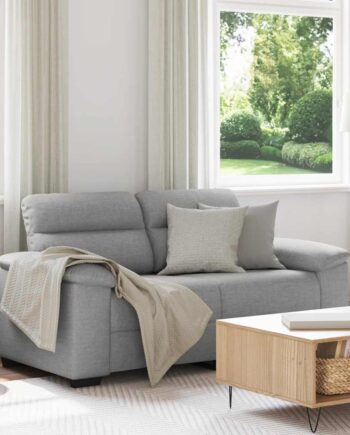 Personers Sofa 160x81x84 Stof Skygrå