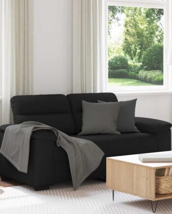Personers Sofa 160x81x84 Stof Sort