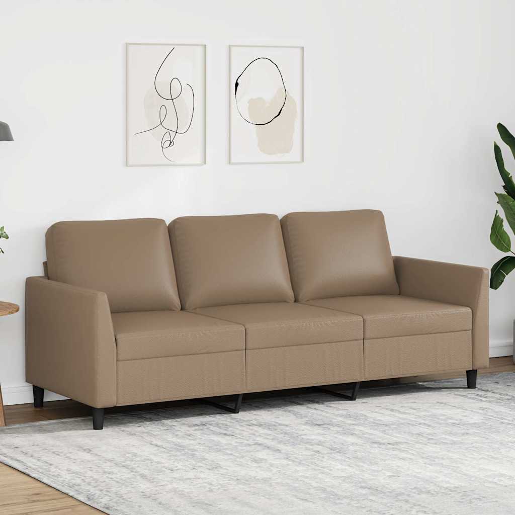 Personers Sofa 180 Kunstlæder Cappuccino