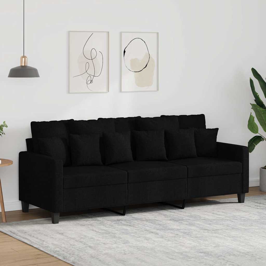 Personers Sofa 180 Stof Sort