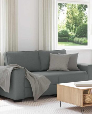Personers Sofa 180x77x82 Stof Mørkegrå