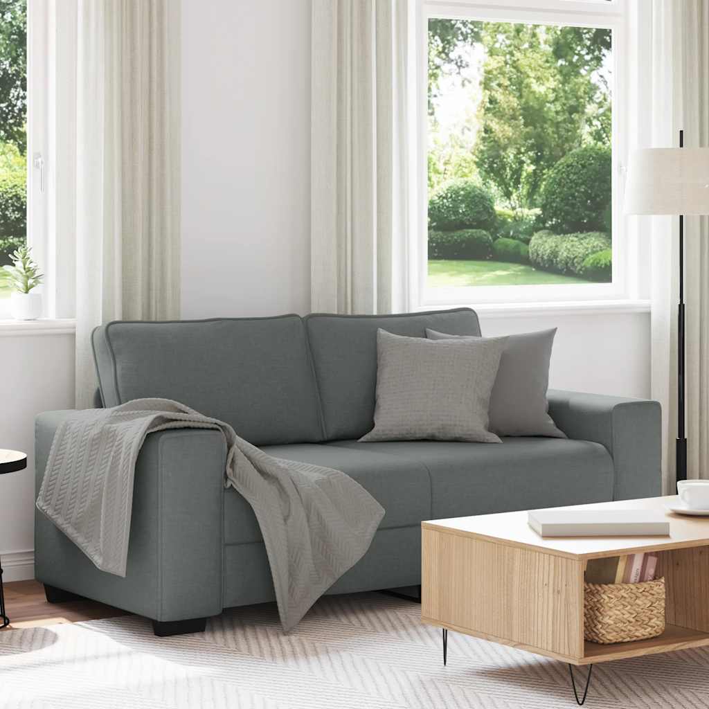 Personers Sofa 180x77x82 Stof Mørkegrå