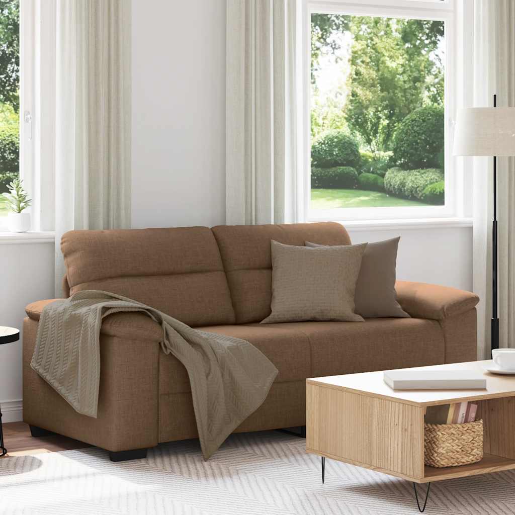 Personers Sofa 180x81x84 Stof Brun