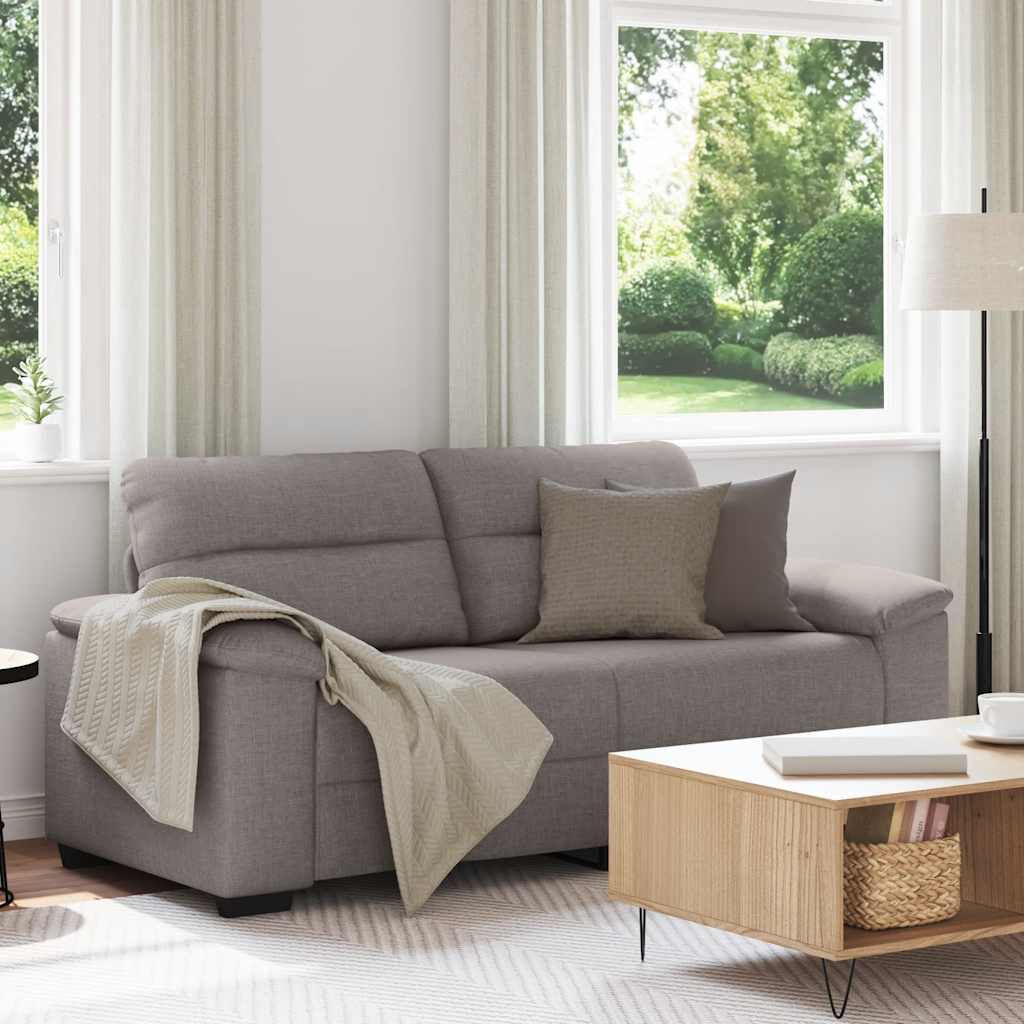 Personers Sofa 180x81x84 Stof Gråbrun