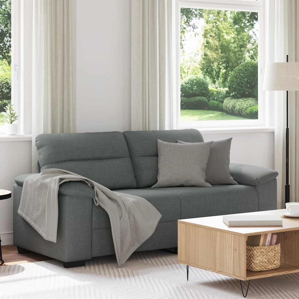 Personers Sofa 180x81x84 Stof Mørkegrå