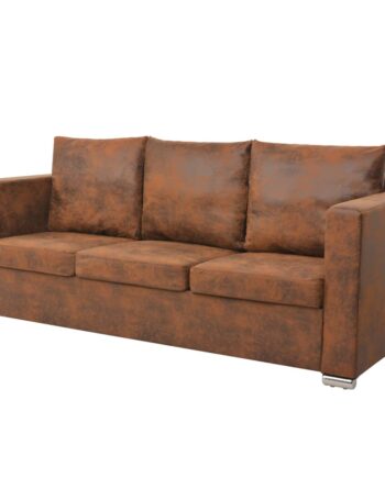 Personers Sofa 191 Kunstigt Ruskindslæder