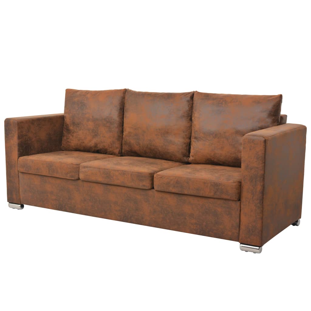 Personers Sofa 191 Kunstigt Ruskindslæder