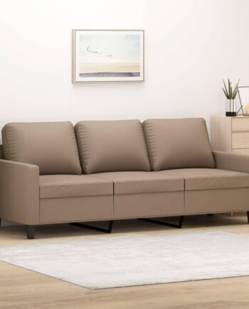 Personers Sofa 198 Kunstlæder Cappuccino