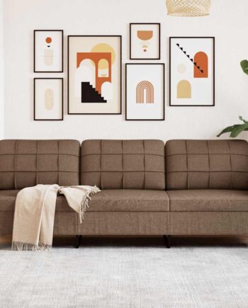 Personers Sofa 210 Stof Brun