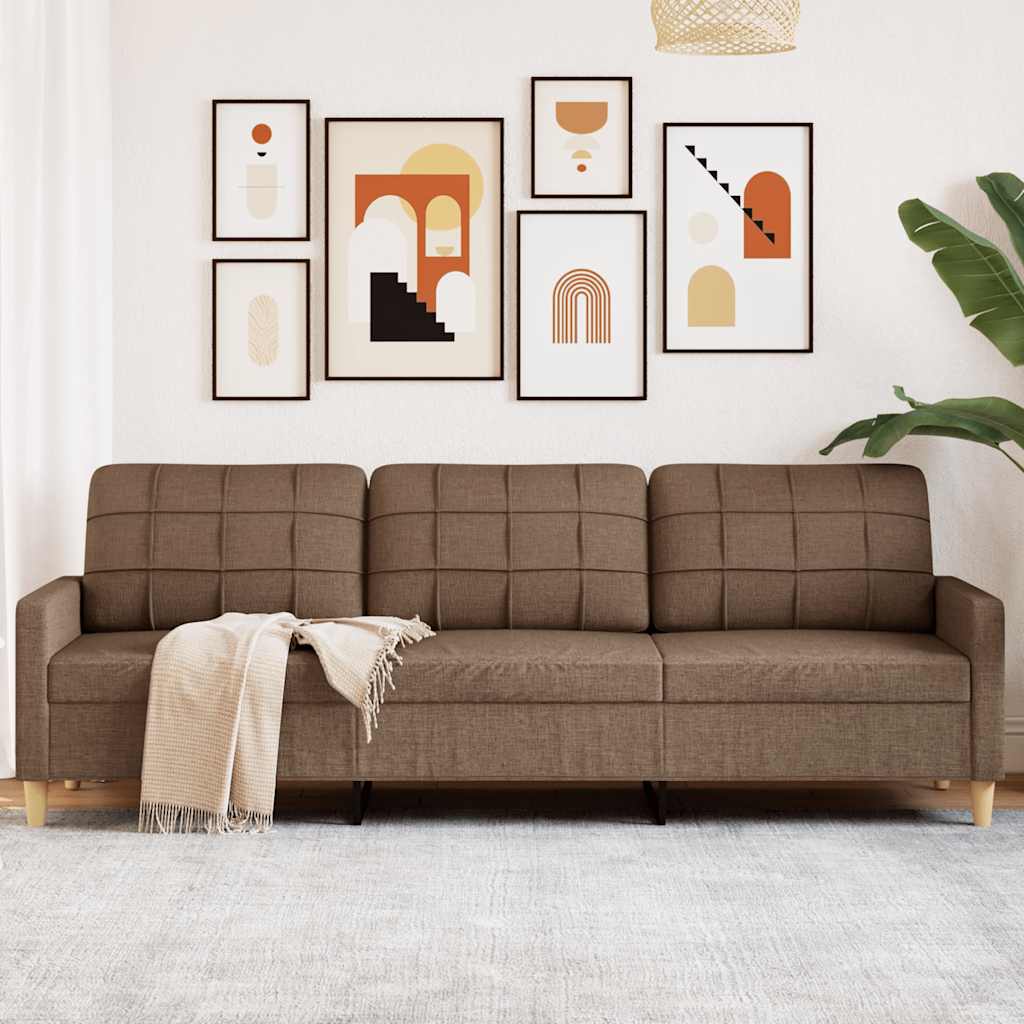 Personers Sofa 210 Stof Brun