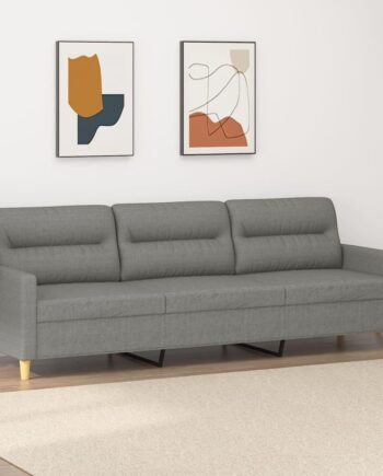 Personers Sofa 210 Stof Mørkegrå