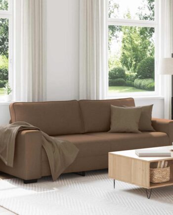 Personers Sofa 220x77x82 Stof Brun